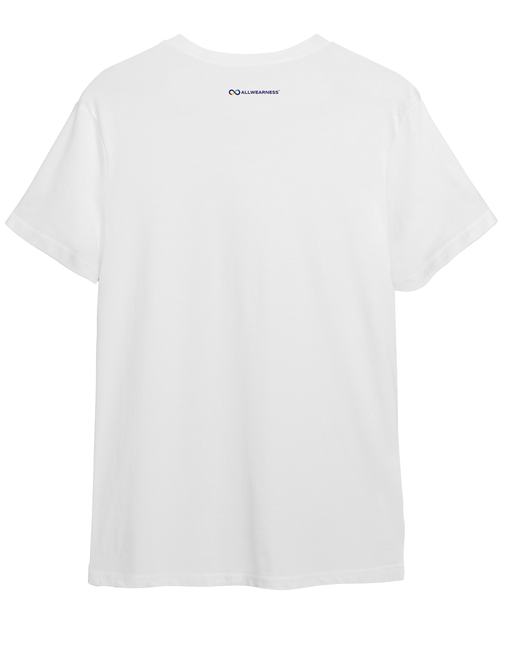 Rise Allwearness White Short-Sleeve Tee | Back